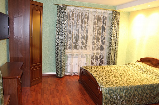 Теремок на Скворцова - Двухместный номер с двумя отдельными кроватями - двухместный номер с 2-мя отдельными кроватями и мини-кухней